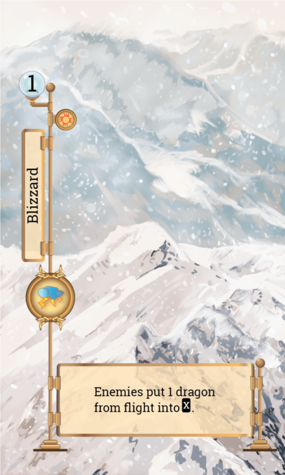 Storm Dragons Examples: Blizzard
