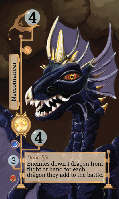 Storm Dragons Examples: Necromancer