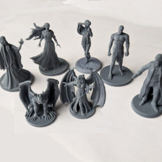 Gathering Gloom: 7 new figures, unpainted