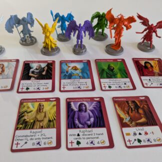 Gathering Gloom: Wings of Doom Angel figures, solid color